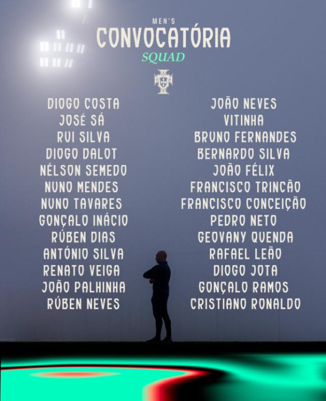 开云体育登录-葡萄牙名单：双B护法C罗，切尔西预定新星肯达入选